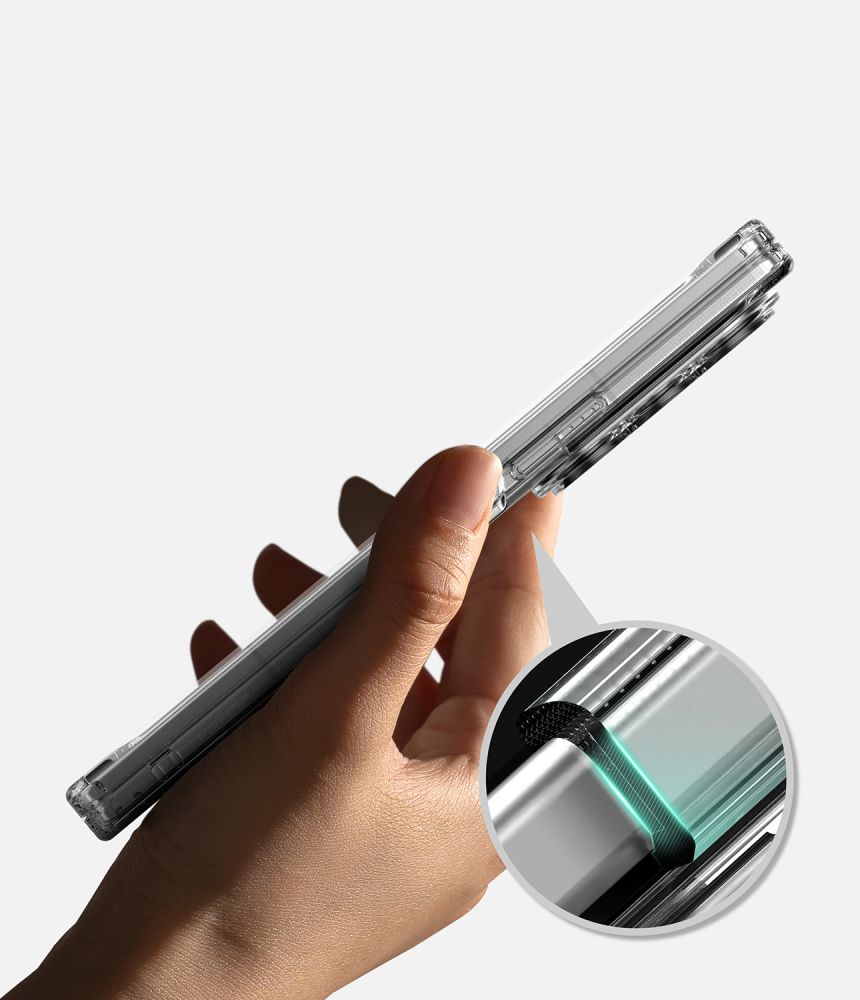 Ringke Fusion Magnetic Magsafe Case Samsung Galaxy Z Fold 8 Ultra - skaidri -- Samsung Galaxy Z Fold 8 Ultra