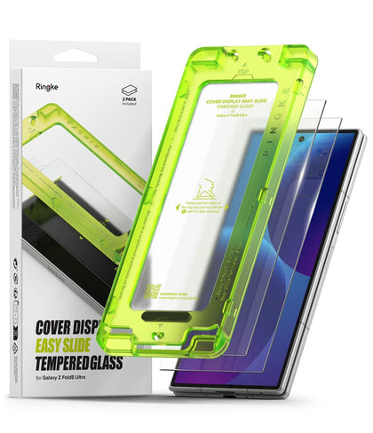 Ringke Cover Display Pro 2 paketų grūdintas stiklas Samsung Galaxy Z Fold 8 Ultra -- Samsung Galaxy Z Fold 8 Ultra