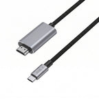 Tech-Protect UltraBoost USB-C į HDMI 2.1 Kabelis 200 cm 8K 60HZ - Pilka -- Cell phone cables