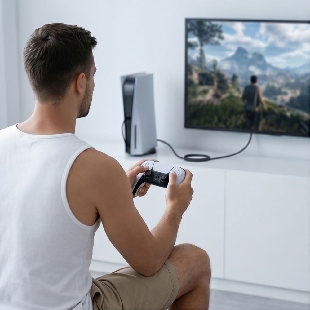 Tech-Protect UltraBoost USB-C į HDMI 2.1 Kabelis 200 cm 8K 60HZ - Pilka -- Cell phone cables