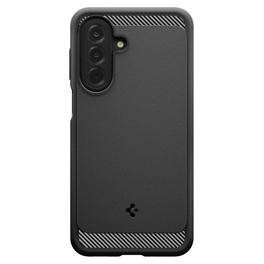 Spigen Rugged Armor dėklas Samsung Galaxy A27 5G - matinis juodas -- Samsung Galaxy A27 5G