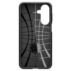Spigen Rugged Armor dėklas Samsung Galaxy A27 5G - matinis juodas -- Samsung Galaxy A27 5G