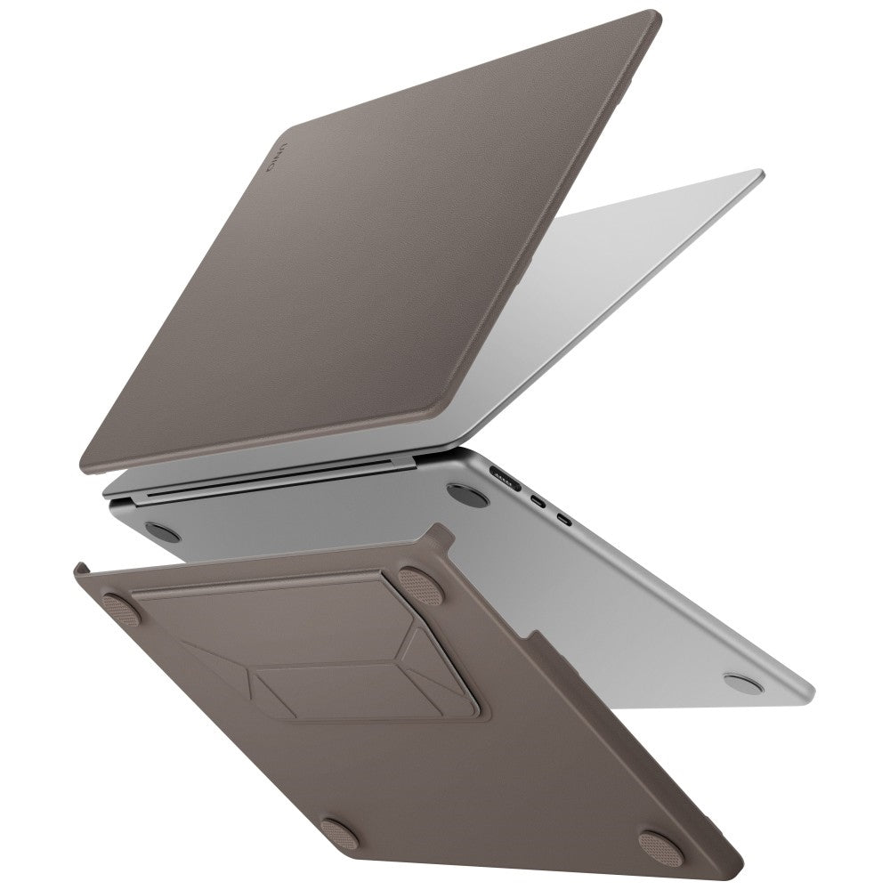 Uniq Lyden Versa dėklas MacBook Air 13" 2022 / 2024 / 2025 / 2026 - Pilkas -- MacBook Air 13" 2022/2024/2025/2026