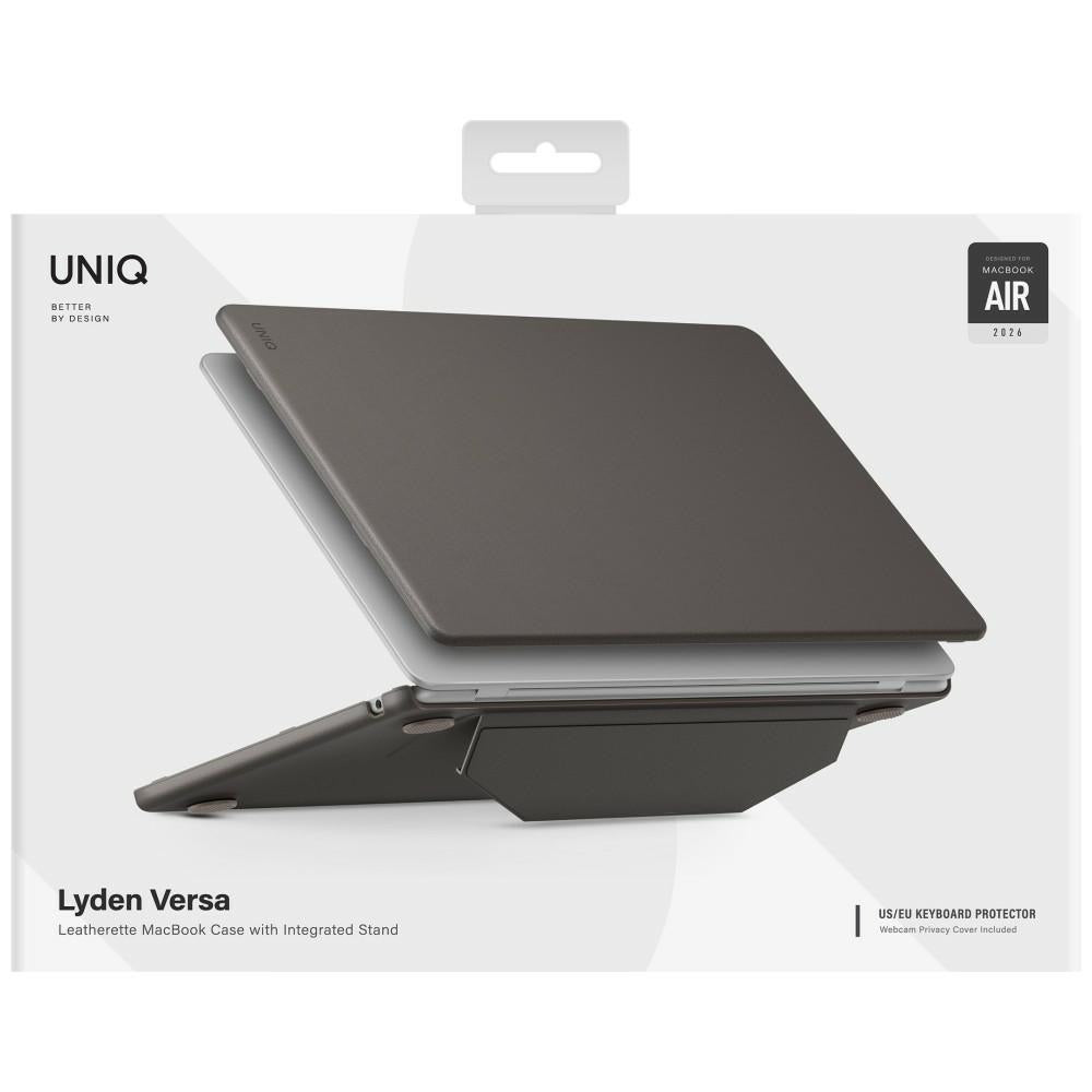Uniq Lyden Versa dėklas MacBook Air 13" 2022 / 2024 / 2025 / 2026 - Pilkas -- MacBook Air 13" 2022/2024/2025/2026