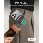 ESR Classic RFID magnetinė piniginė su stovu MagSafe telefonui - Juoda -- Uncategorized
