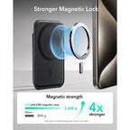 ESR Classic RFID magnetinė piniginė MagSafe telefonui - Juoda -- Uncategorized