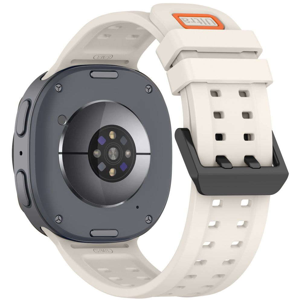 Tech-Protect Silicone Air Strap skirtas Samsung Galaxy Watch 40/44/46 mm - Šviesiai bež -- Samsung Galaxy Watch 40/44/46 mm