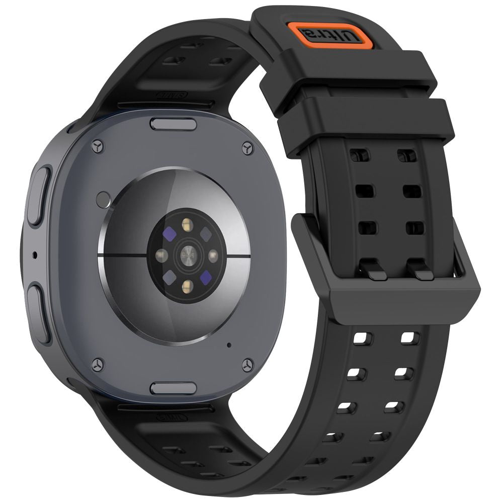 Tech-Protect Silicone Air Dirželis skirtas Samsung Galaxy Watch 40/44/46 mm - Juoda -- Samsung Galaxy Watch 40/44/46 mm