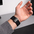 Tech-Protect NylonMag Dirželis skirtas Samsung Galaxy Watch 40/44/46 mm - Juoda -- Samsung Galaxy Watch 40/44/46mm
