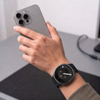 Tech-Protect NylonMag Dirželis skirtas Samsung Galaxy Watch 40/44/46 mm - Juoda -- Samsung Galaxy Watch 40/44/46mm