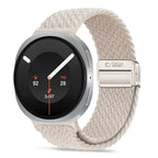 Tech-Protect NylonMag Dirželis skirtas Samsung Galaxy Watch 40/44/46 mm - Bež -- Samsung Galaxy Watch 40/44/46 mm