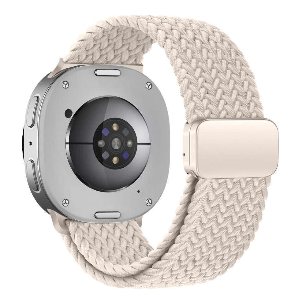 Tech-Protect NylonMag Dirželis skirtas Samsung Galaxy Watch 40/44/46 mm - Bež -- Samsung Galaxy Watch 40/44/46 mm