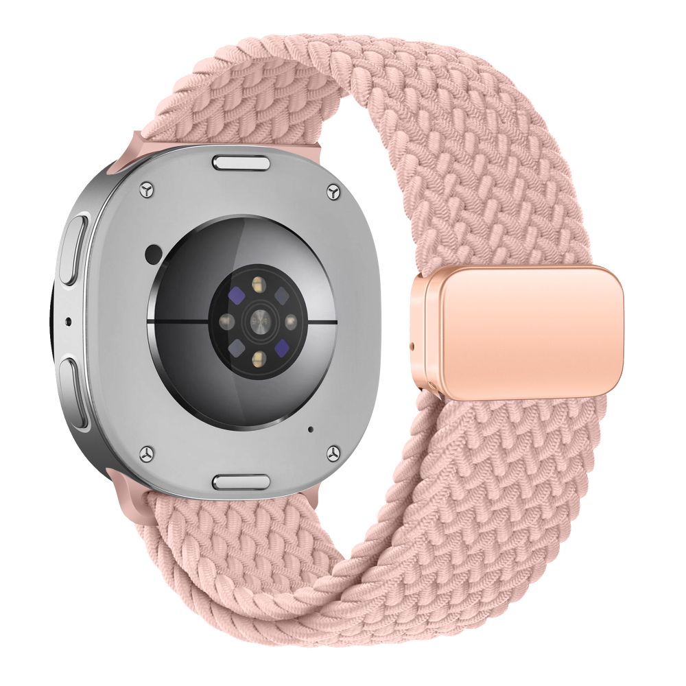 Tech-Protect NylonMag Dirželis skirtas Samsung Galaxy Watch 40/44/46 mm - Rožinė -- Samsung Galaxy Watch 40/44/46mm