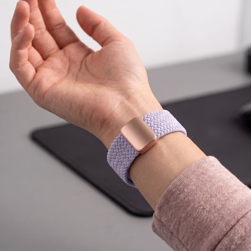 Tech-Protect NylonMag Dirželis skirtas Samsung Galaxy Watch 40/44/46 mm - Violetinė -- Samsung Galaxy Watch 40/44/46mm