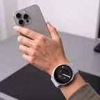 Tech-Protect NylonMag Dirželis skirtas Samsung Galaxy Watch 40/44/46 mm - Violetinė -- Samsung Galaxy Watch 40/44/46mm