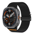 Tech-Protect Nylon Clasp Samsung Galaxy Watch Ultra 47mm - Juoda -- Samsung Galaxy Watch Ultra (47mm)