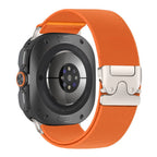 Tech-Protect Nylon Clasp Samsung Galaxy Watch Ultra 47mm - Oranžinė -- Samsung Galaxy Watch Ultra (47mm)
