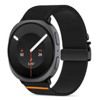 Tech-Protect Nylon Clasp juosta Samsung Galaxy Watch 8 / 9 / Classic (40 / 44 / 46 mm) - Juoda -- Samsung Galaxy Watch...