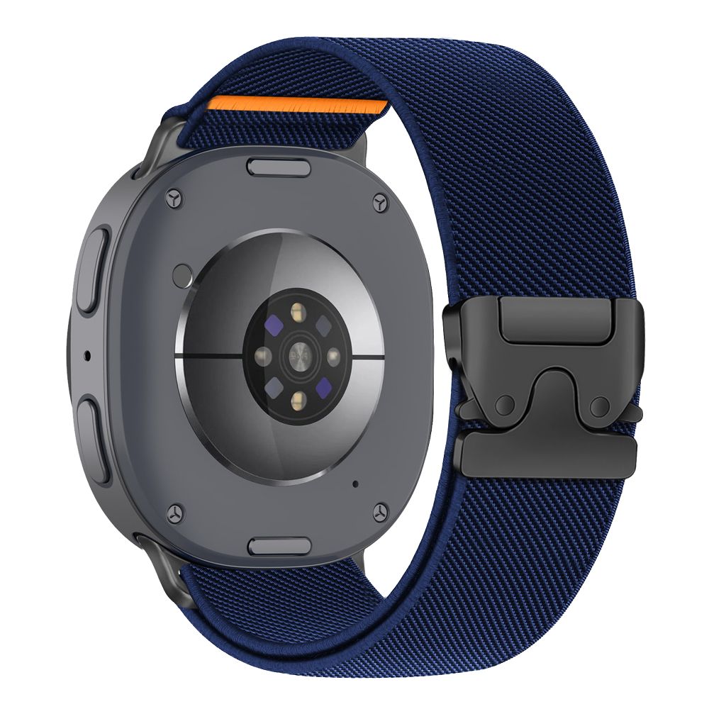 Tech-Protect Nylon Clasp dirželis Samsung Galaxy Watch 40/44/46 mm - Tamsiai mėlyna -- Samsung Galaxy Watch