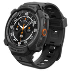 Spigen Rugged Armor Pro atvaras Samsung Galaxy Watch Ultra 2 2026 47mm - Matinis juodas -- Samsung Galaxy Watch Ultra 2
