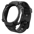 Spigen Rugged Armor Pro atvaras Samsung Galaxy Watch Ultra 2 2026 47mm - Matinis juodas -- Samsung Galaxy Watch Ultra 2