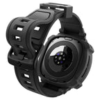 Spigen Rugged Armor Pro atvaras Samsung Galaxy Watch Ultra 2 2026 47mm - Matinis juodas -- Samsung Galaxy Watch Ultra 2