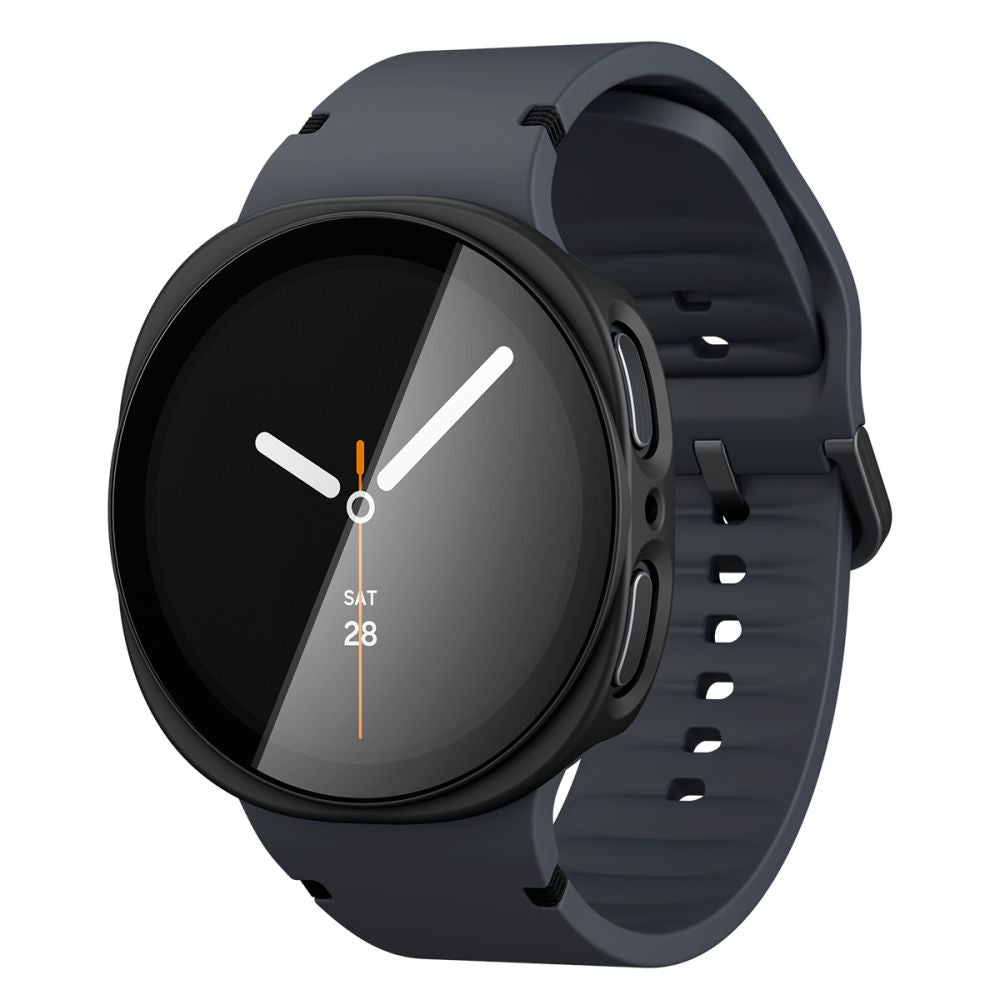 Spigen Thin Fit 360 dėklas Samsung Galaxy Watch 44mm - Juodas -- Samsung Galaxy Watch 44mm