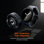 Spigen Thin Fit 360 dėklas Samsung Galaxy Watch 44mm - Juodas -- Samsung Galaxy Watch 44mm