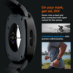 Spigen Thin Fit 360 dėklas Samsung Galaxy Watch 44mm - Juodas -- Samsung Galaxy Watch 44mm