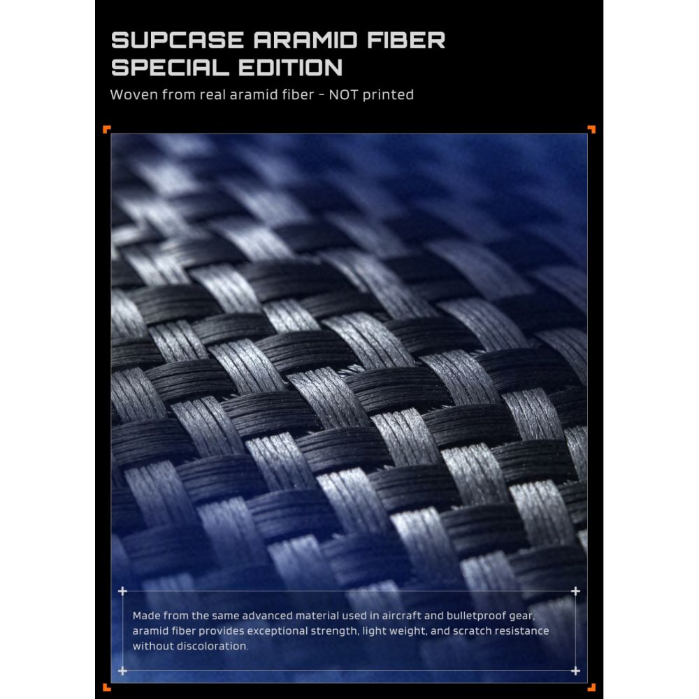 Supcase UB Aero MagSafe 2-Set dėklas skirtas Samsung Galaxy Z Fold 8 Ultra - Juodas -- Samsung Galaxy Z Fold 8 Ultra