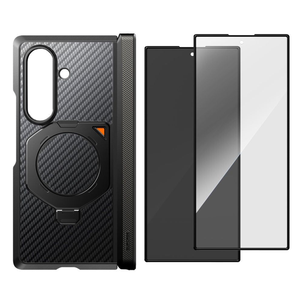 Supcase UB Aero MagSafe 2-Set dėklas skirtas Samsung Galaxy Z Fold 8 Ultra - Juodas -- Samsung Galaxy Z Fold 8 Ultra