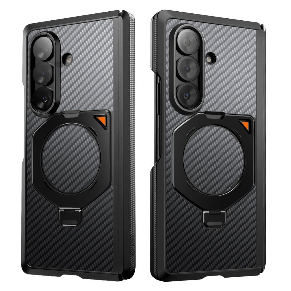 Supcase UB Aero MagSafe 2-Set dėklas skirtas Samsung Galaxy Z Fold 8 Ultra - Juodas -- Samsung Galaxy Z Fold 8 Ultra