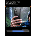Supcase UB Aero MagSafe 2-Set dėklas skirtas Samsung Galaxy Z Fold 8 Ultra - Juodas -- Samsung Galaxy Z Fold 8 Ultra