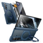 Supcase UB Aero MagSafe 2-Set dėklas skirtas Samsung Galaxy Z Fold 8 Ultra - Tamsiai mėlynas -- Samsung Galaxy Z Fold 8 Ultra