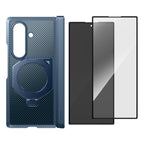 Supcase UB Aero MagSafe 2-Set dėklas skirtas Samsung Galaxy Z Fold 8 Ultra - Tamsiai mėlynas -- Samsung Galaxy Z Fold 8 Ultra