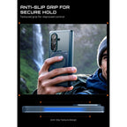 Supcase UB Aero MagSafe 2-Set dėklas skirtas Samsung Galaxy Z Fold 8 Ultra - Tamsiai mėlynas -- Samsung Galaxy Z Fold 8 Ultra