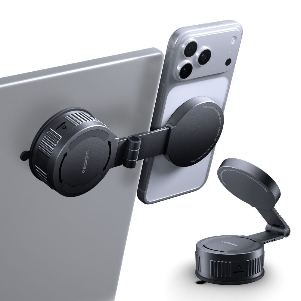 Spigen MFT35-1 MagSafe automobilinis laikiklis prietaisų skydeliui – Juodas -- Cell phone holders