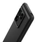 Spigen Rugged Armor dėklas Sony Xperia 1 VIII - matinis juodas -- Sony Xperia 1 VIII