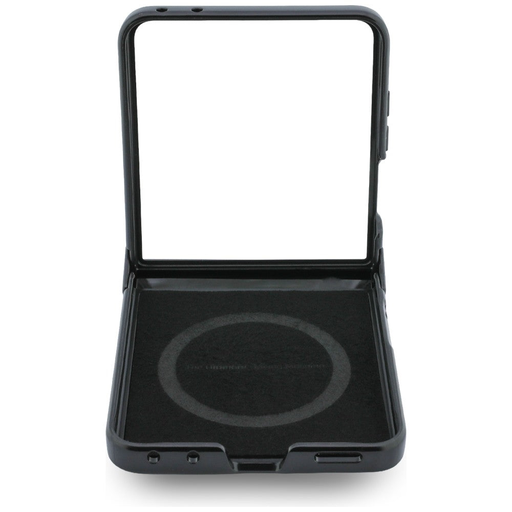 BMW M odos perforuota trispalvė dėklas su metaliniais logotipais MagSafe Samsung Galaxy Z Flip 8 - juoda -- Samsung...
