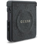 Guess 4G Classic MagSafe dėklas Samsung Galaxy Z Flip 8 - juodas -- Samsung Galaxy Z Flip 8