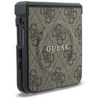 Guess 4G Classic MagSafe dėklas Samsung Galaxy Z Flip 8 - rudas -- Samsung Galaxy Z Flip 8