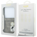 Guess 4G Classic MagSafe dėklas Samsung Galaxy Z Flip 8 - rudas -- Samsung Galaxy Z Flip 8