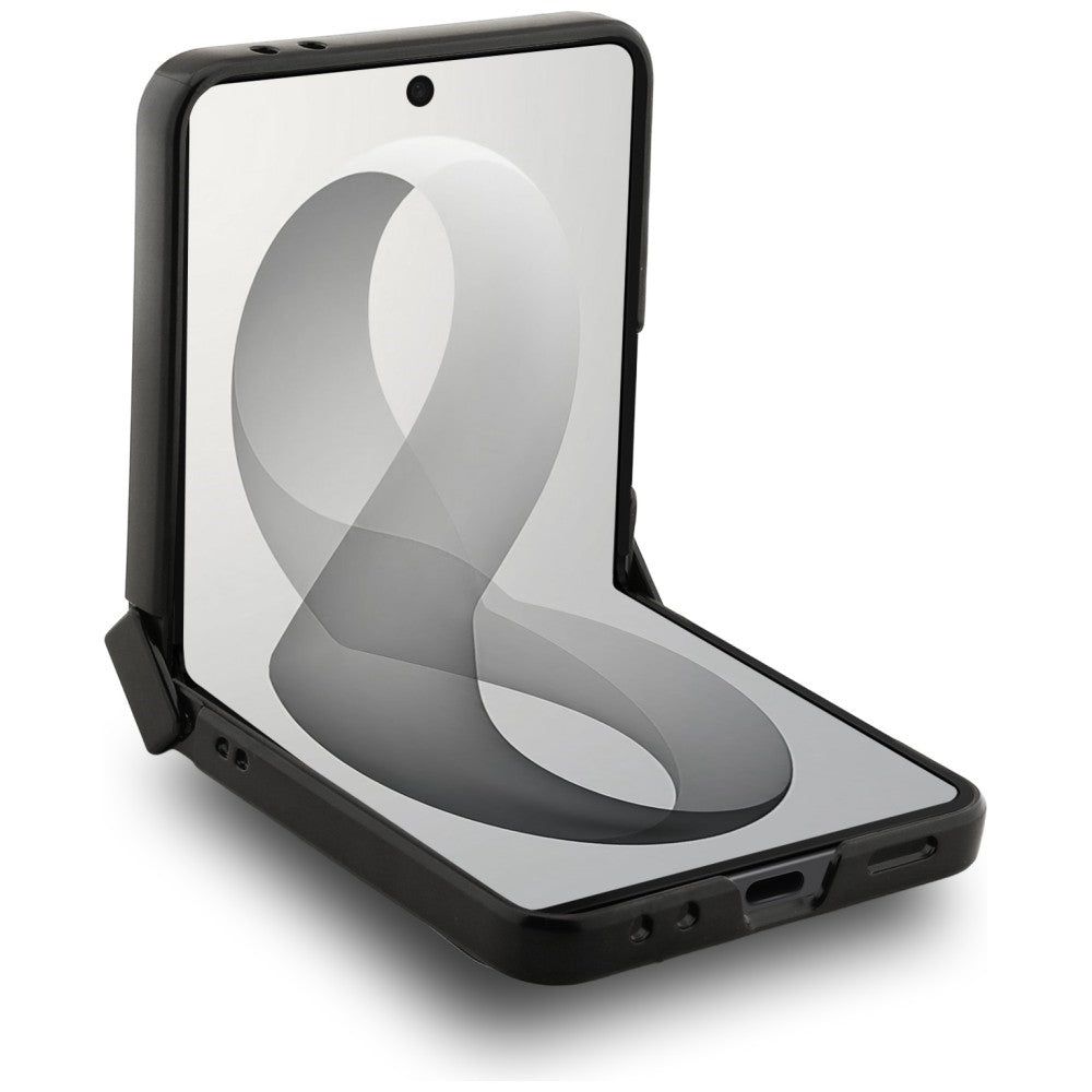Guess 4G Classic MagSafe dėklas Samsung Galaxy Z Flip 8 - rožinas -- Samsung Galaxy Z Flip 8