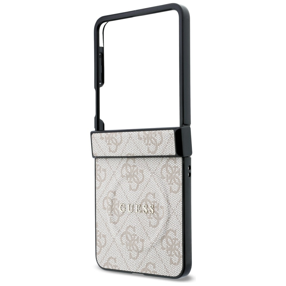 Guess 4G Classic MagSafe dėklas Samsung Galaxy Z Flip 8 - rožinas -- Samsung Galaxy Z Flip 8