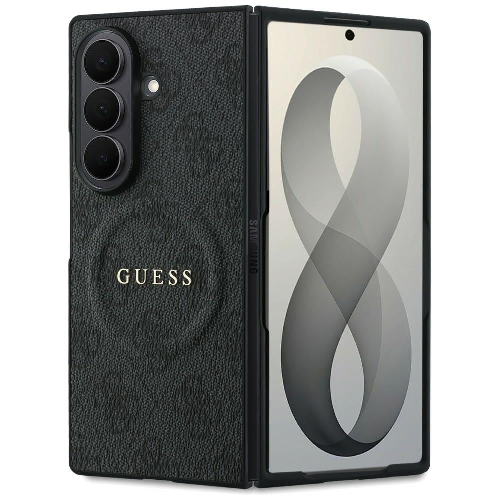 Guess 4G Classic MagSafe dėklas Samsung Galaxy Z Fold 8 Ultra - juodas -- Samsung Galaxy Z Fold 8 Ultra