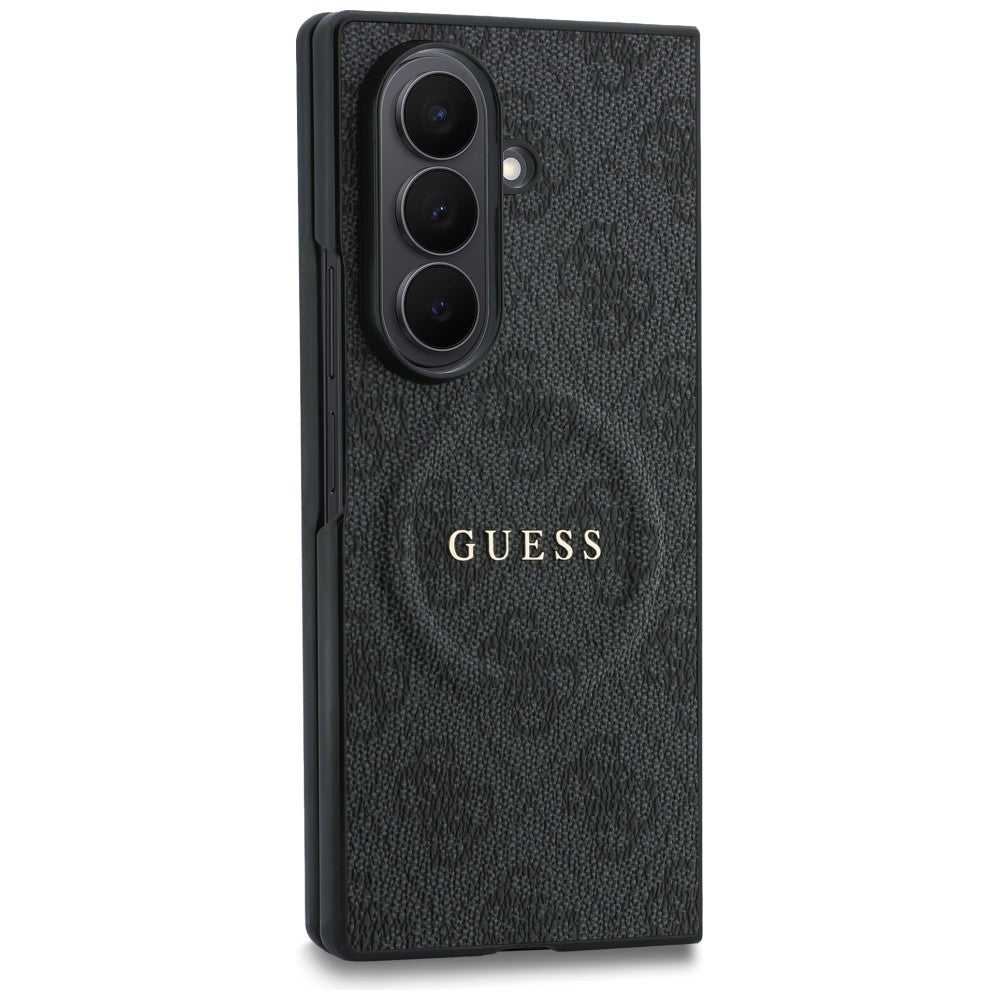 Guess 4G Classic MagSafe dėklas Samsung Galaxy Z Fold 8 Ultra - juodas -- Samsung Galaxy Z Fold 8 Ultra