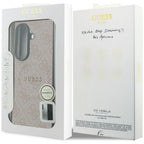 Guess 4G Classic MagSafe dėklas Samsung Galaxy Z Fold 8 Ultra - rožinis -- Samsung Galaxy Z Fold 8 Ultra