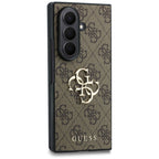 Dėklas Guess Big 4G Logo Samsung Galaxy Z Fold 8 Ultra - rudas -- Samsung Galaxy Z Fold 8 Ultra