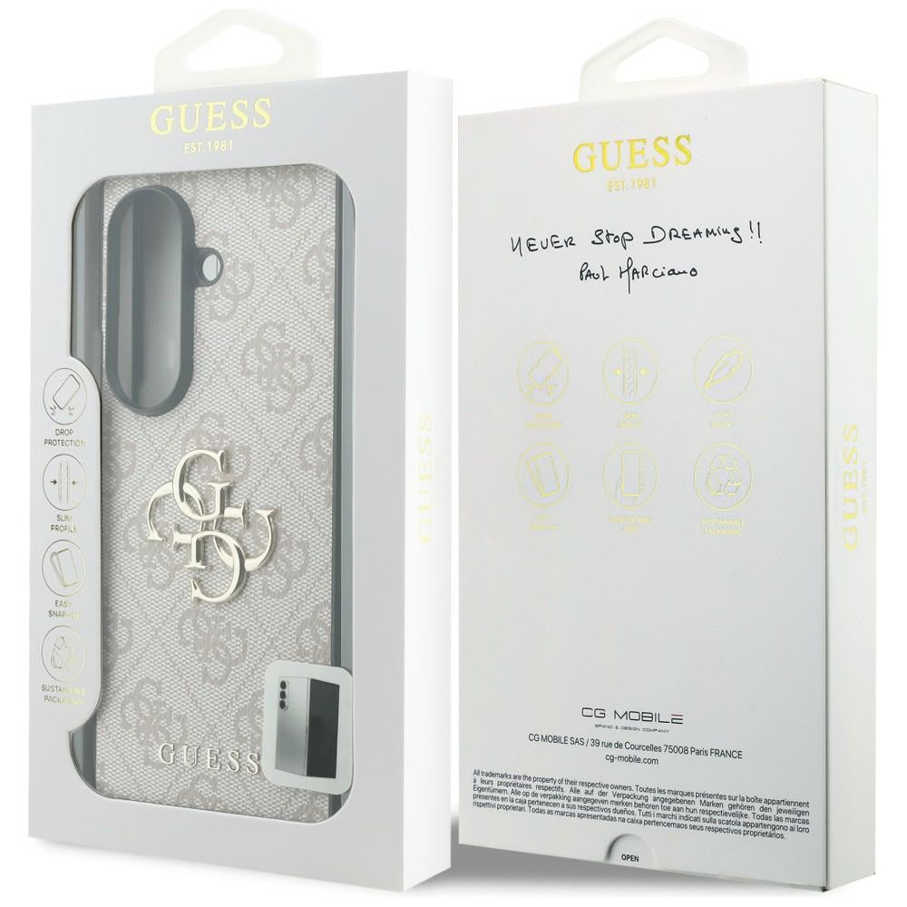 Dėklas Guess Big 4G Logo Samsung Galaxy Z Fold 8 Ultra - rožinis -- Samsung Galaxy Z Fold 8 Ultra