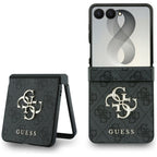 Dėklas Guess Big 4G Logo Samsung Galaxy Z Flip 8 - juodas -- Samsung Galaxy Z Flip 8